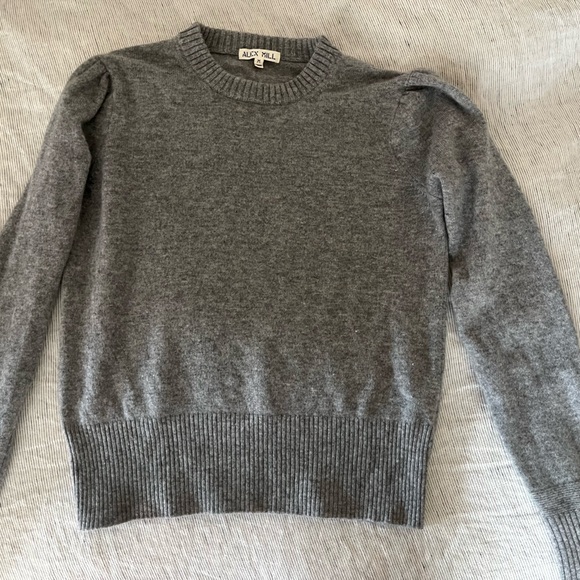 Alex Mill Grey Wool + Cashmere Sweater - Picture 3 of 6